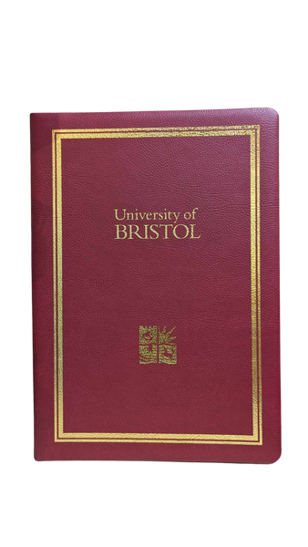 Luxury Certificate Holder - Red and Gold