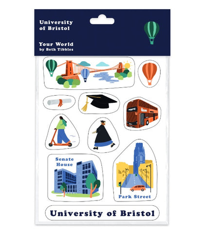 Bristol - Your World Collection - Sticker Sheet