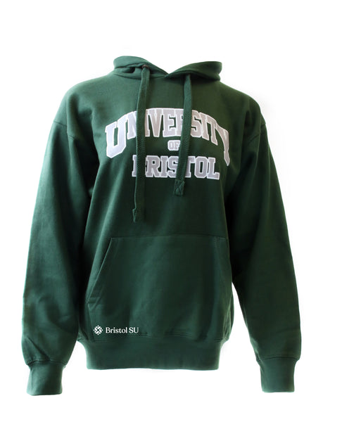 Classic University Hoodie - Forest Green
