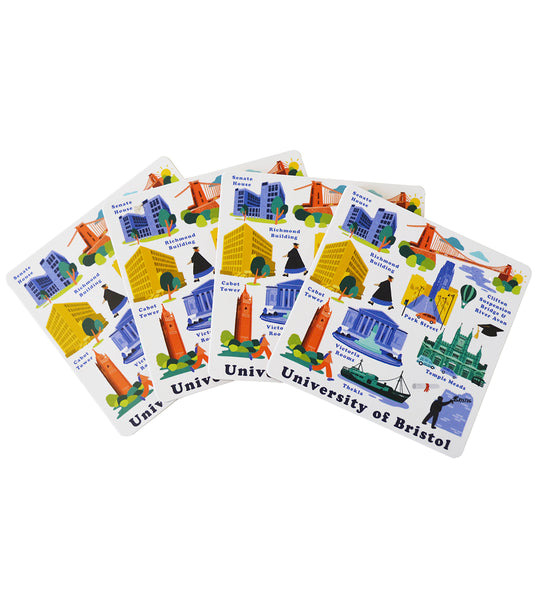 Bristol - Your World Collection - Set of 4 Coasters