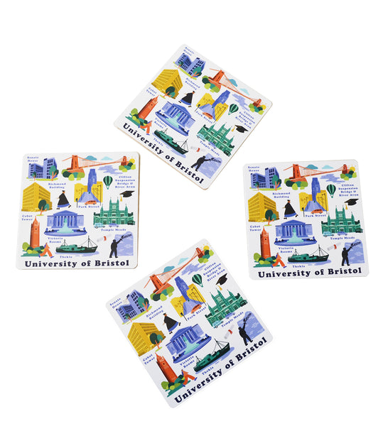 Bristol - Your World Collection - Set of 4 Coasters