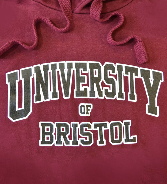 Fairtrade Organic University Hoodie - Burgundy