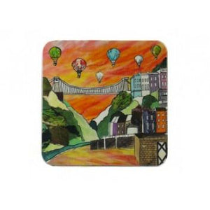 Emmeline Simpson Coaster - Clifton Balloons Sunset