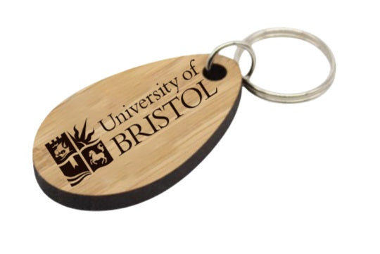 Bamboo Logo Keyring