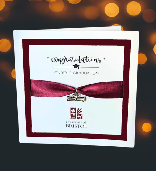 Luxury, Handmade Graduation Card