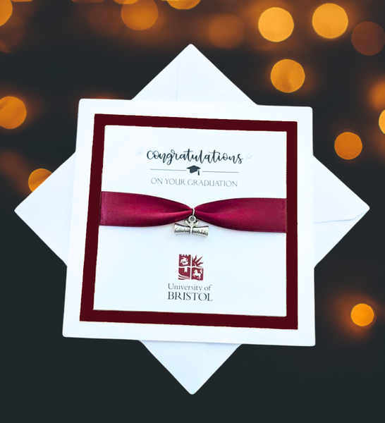 Luxury, Handmade Graduation Card