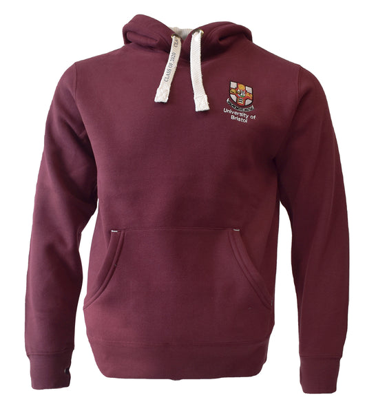 Class of 2024 Crested Graduation Hoodie in Burgundy