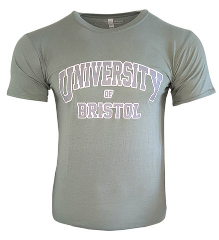 University of Bristol T-Shirt - Sage Green
