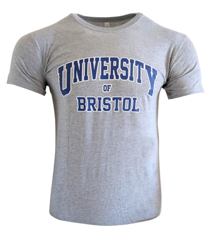 University of Bristol T-Shirt - Ash Grey