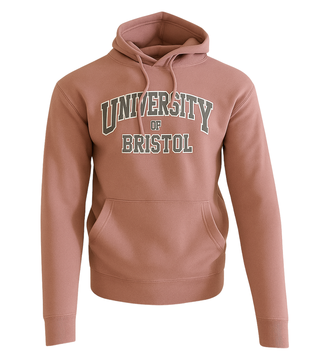 University of Bristol Hoodie - Blush Pink