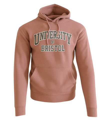 University of Bristol Hoodie - Blush Pink