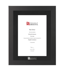 Certificate Frame - Black