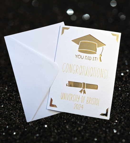 You Did It! Congratulations Graduation Card