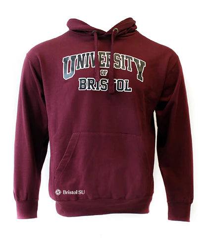 Classic University Hoodie - Burgundy