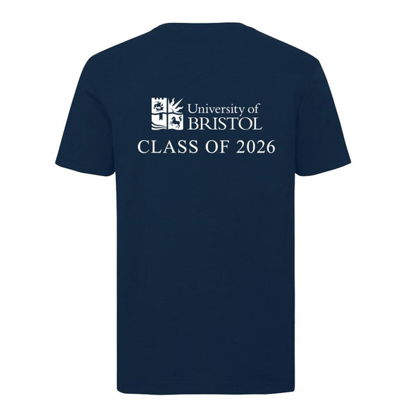 Graduation T-Shirt - Organic Navy - Class of 2026