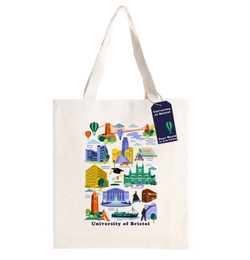 Bristol - Your World Collection - Tote Bag - natural – Bristol SU Shop