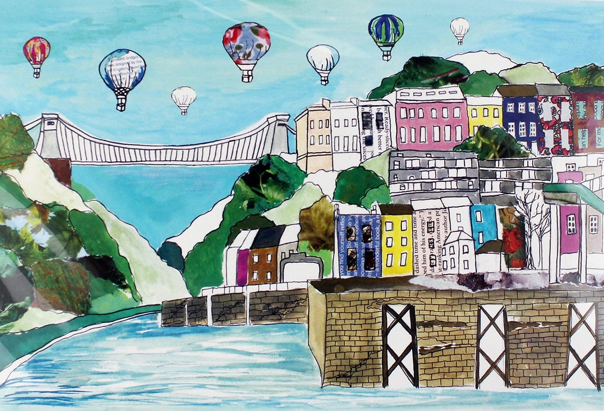 Emmeline Simpson Greetings Card - Clifton Balloons