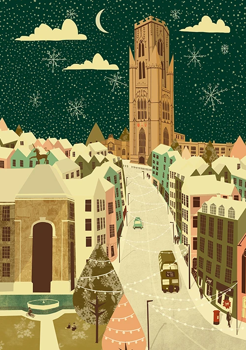 Emy Lou Holmes - Park Street Christmas Card