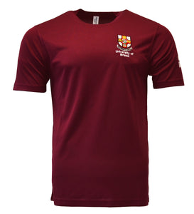 Sports T-shirt - Burgundy - Unisex
