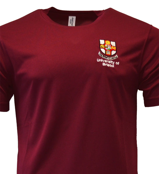 Sports T-shirt - Burgundy - Unisex