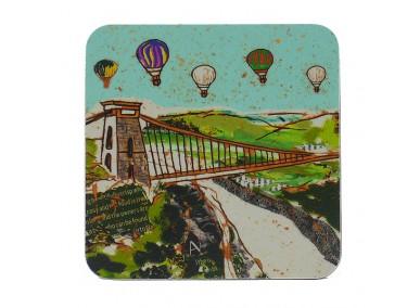 Emmeline Simpson Coaster - Balloons Over the Bridge